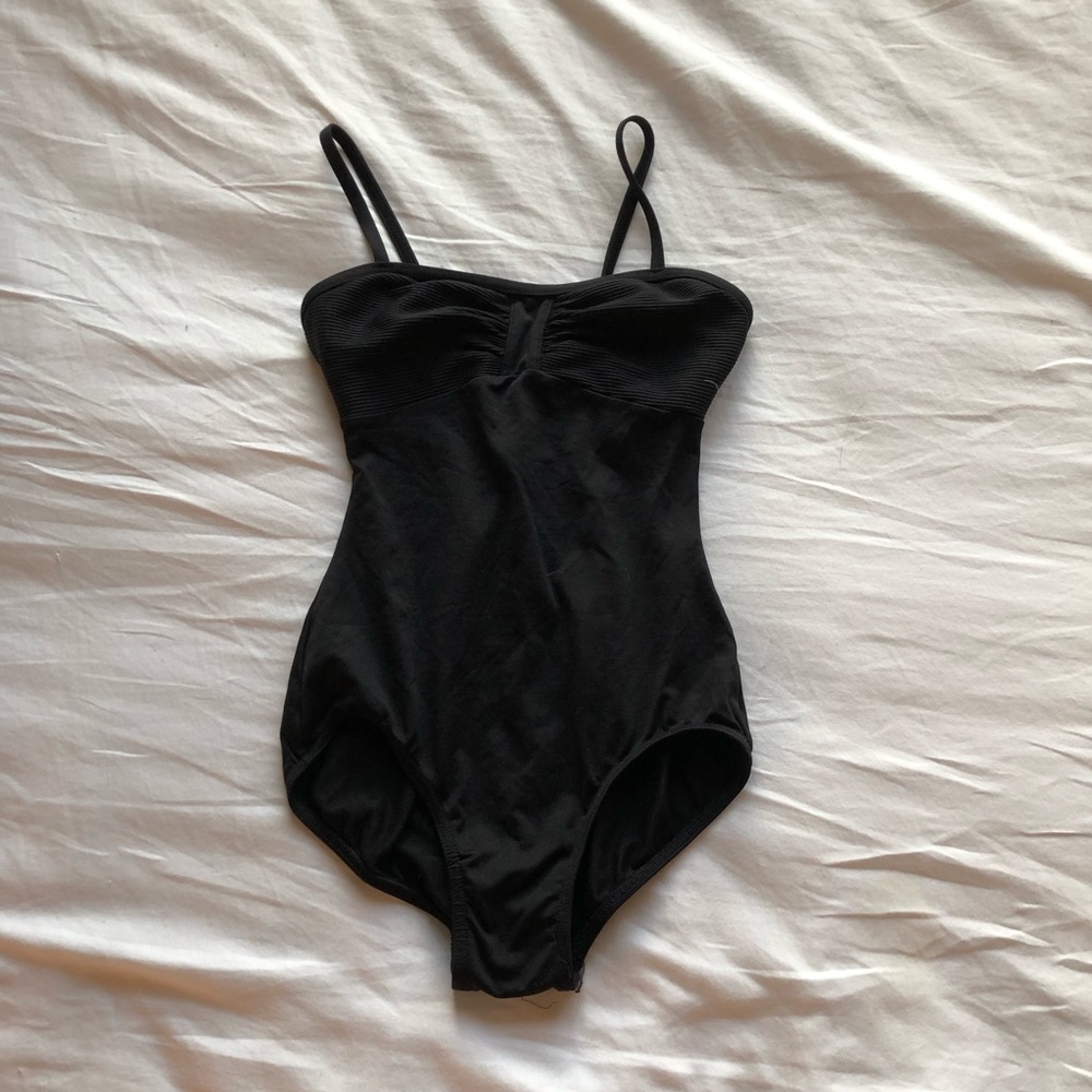 Black Camisole Leotard